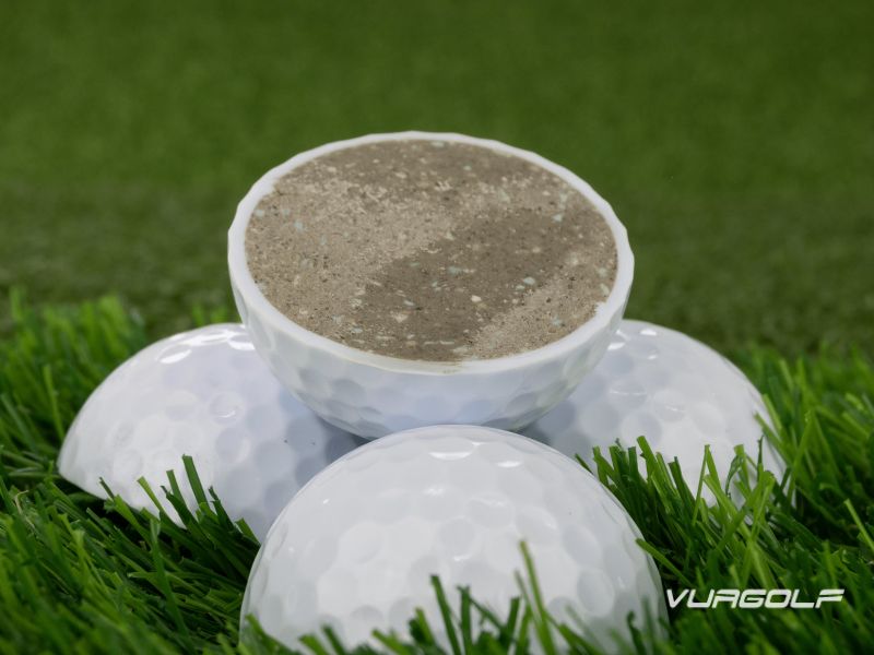 bóng golf 2 lớp