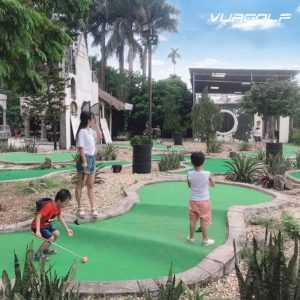 Thi công sân golf khu vui chơi