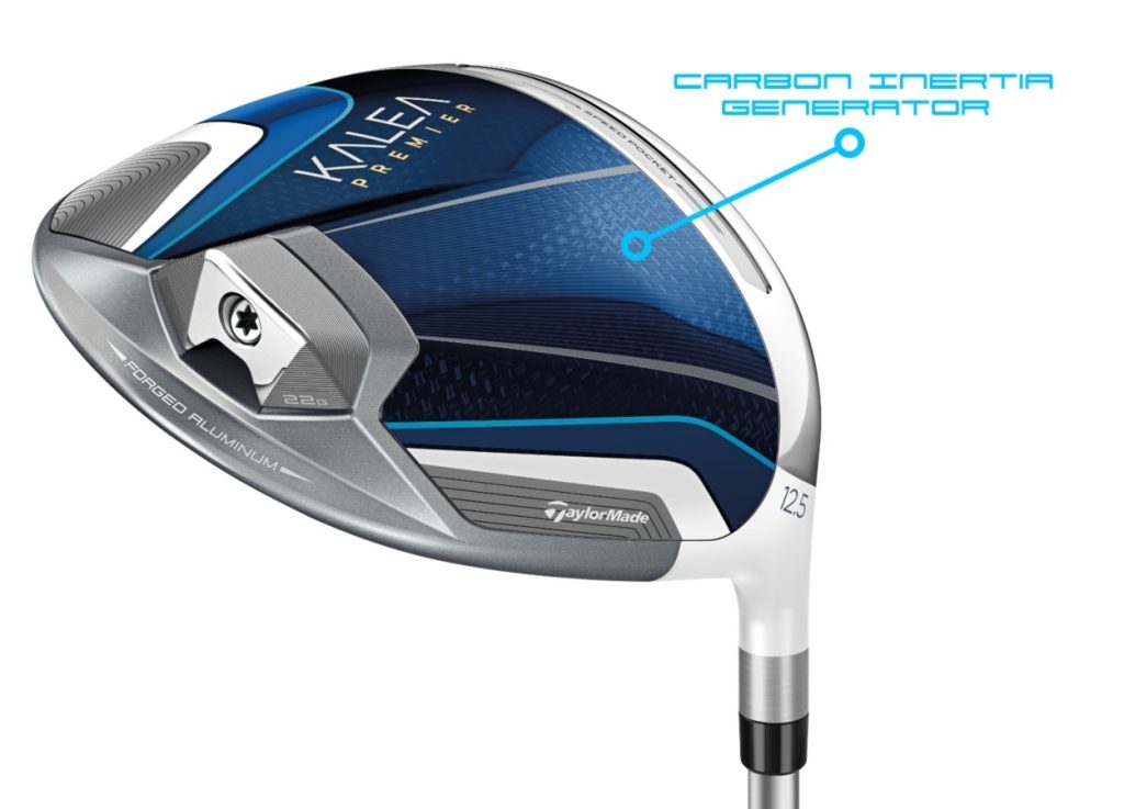 Gậy Driver TaylorMade KALEA Premier 11 Thiết kế tăng tốc độ và lực phát động
