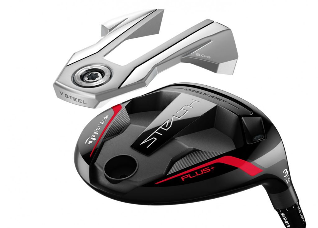 Gậy Fairway Woods TaylorMade Stealth Plus 10 Thiết kế đế V-Steel