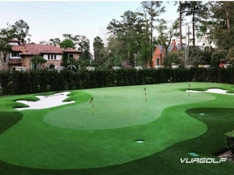 chi phí thi công sân golf khu vui chơi