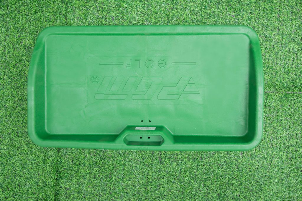 Combo khung tập golf tại nhà tiêu chuẩn 10 món 28 Khay cao su đựng bóng PGM