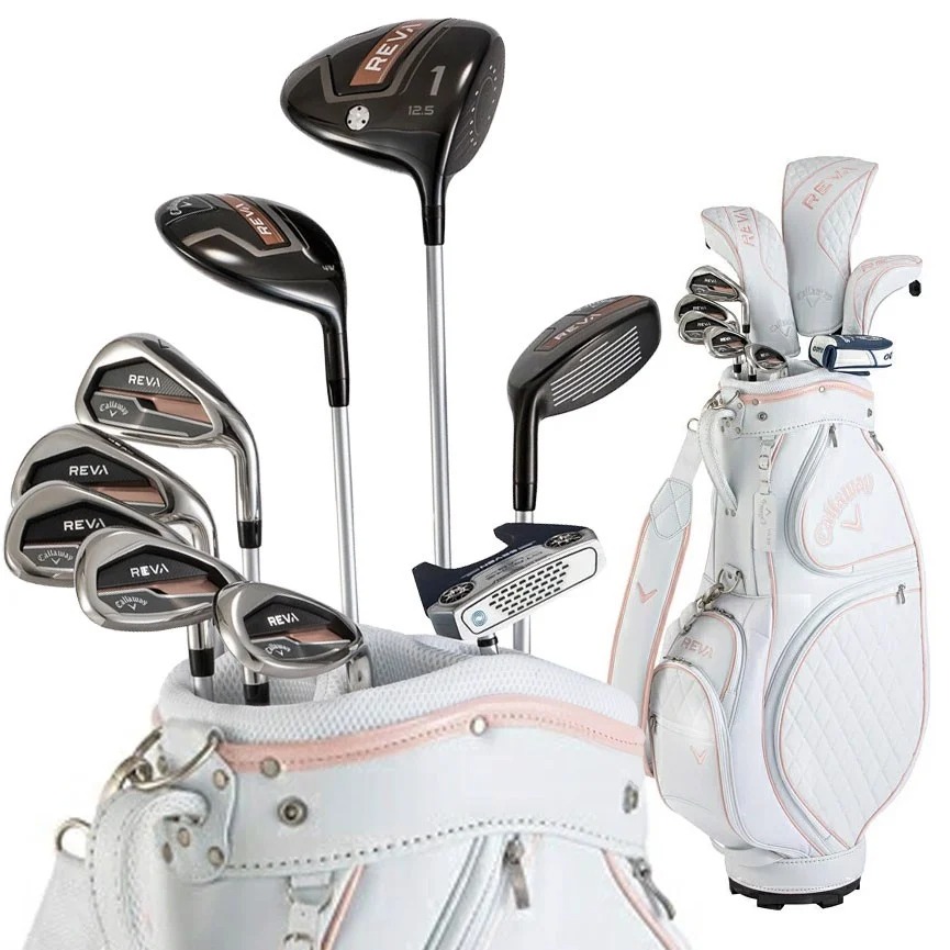 Bộ gậy Golf Fullset Callaway Reva nữ kèm túi gậy 10 thiết kế Callaway Reva nữ