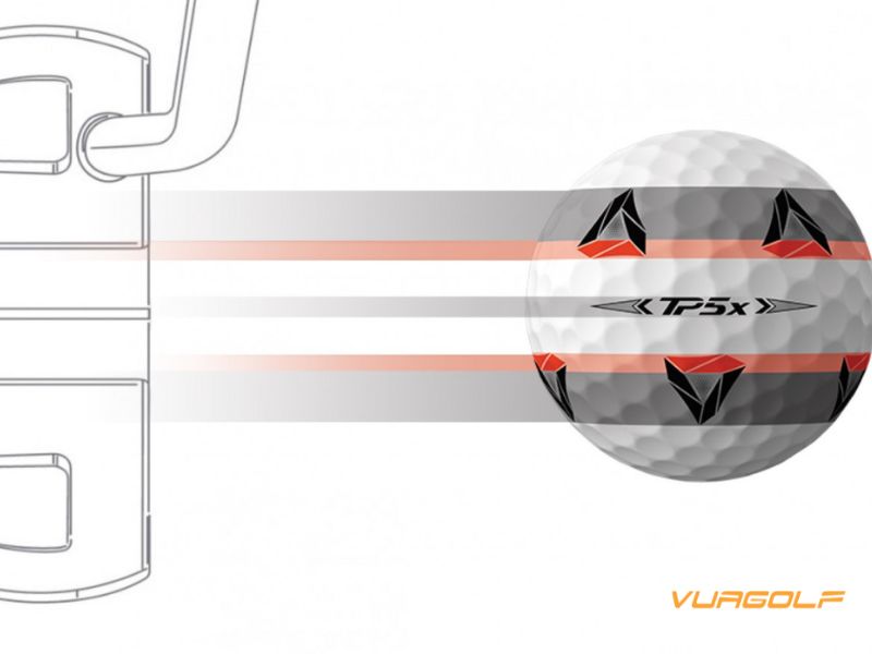 Bóng Golf TaylorMade TM20 TP5x PIX 6 Bóng Golf TaylorMade TM20 TP5x PIX