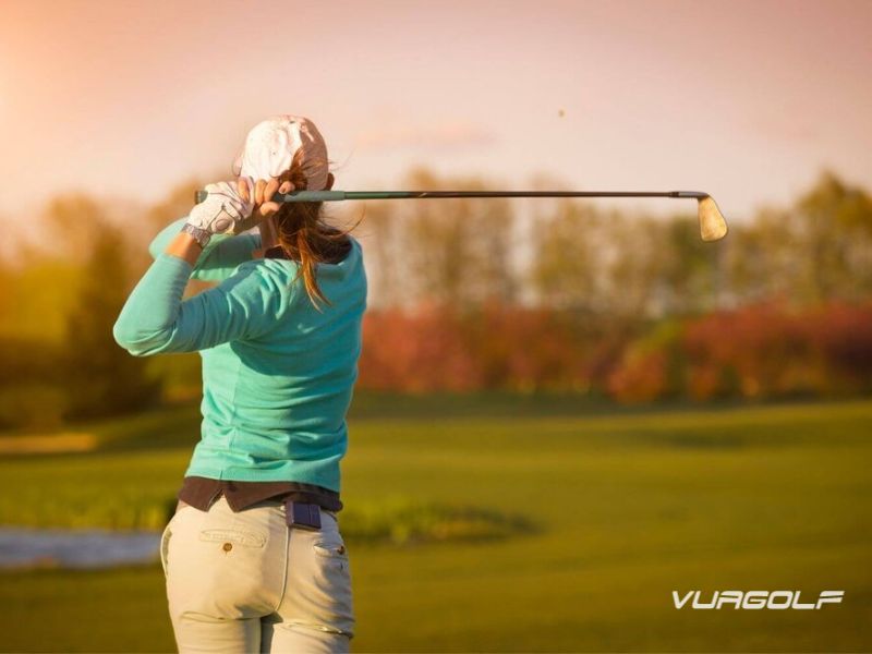 chiều dài gậy golf nữ