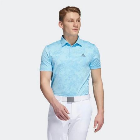 ao coc tay nam adidas hf6616 xanh da troi 2