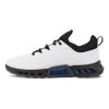 hinh anh giay de mem nam ecco white black 6
