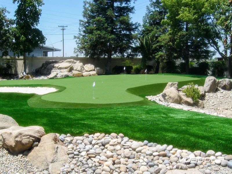 Quy trình thi công sân golf mini