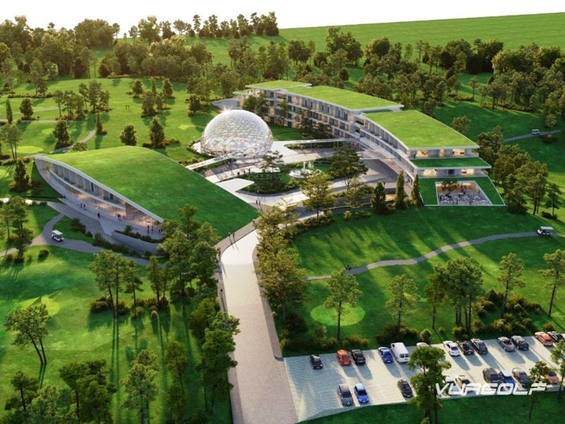 dịch vụ thi công sân golf