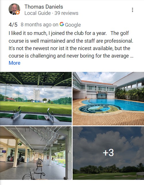 Review sân golf Sông Bé