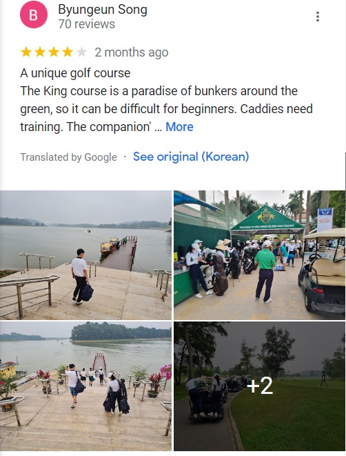 Sân golf Hà Nội BRG King’s Island Golf Resort