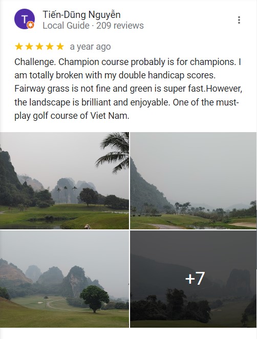 Review sân golf Hòa Bình Phoenix Golf