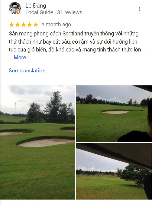 Review thực tế về sân golf Móng Cái