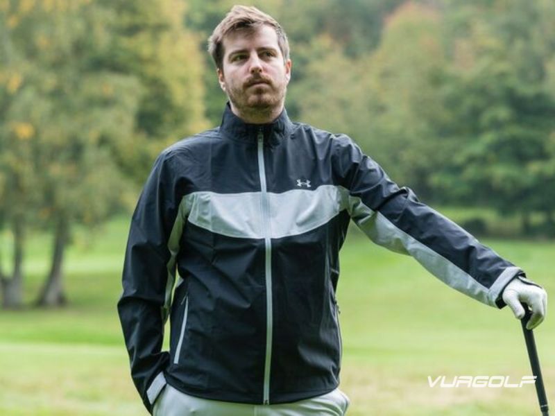 Bộ quần áo mưa Golf Taylormade 6 Áo mưa golf Under Armour