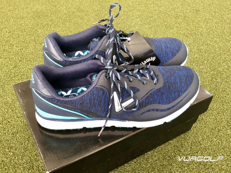 Giày Golf Tsuruya Axel Short-spike AXLS-17982AT 9 giày golf nữ Callaway giày golf nữ Callaway