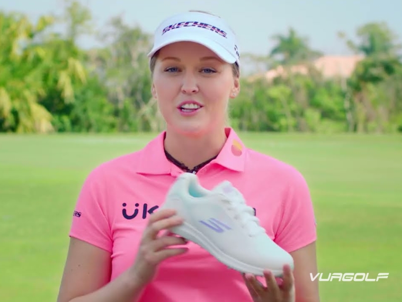 Giày Golf Tsuruya Axel Short-spike AXLS-17982AT 5 giày golf nữ Skechers