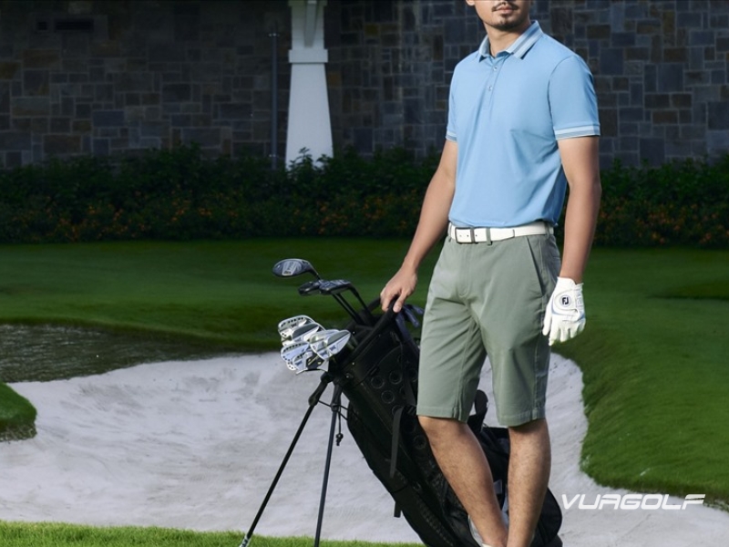 Quần Short Golf nam Aristino ASOG02S9 2 Quần golf nam được làm từ những chất liệu gì?