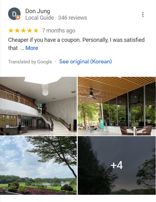 Review thực tế về sân golf Cửa Lò