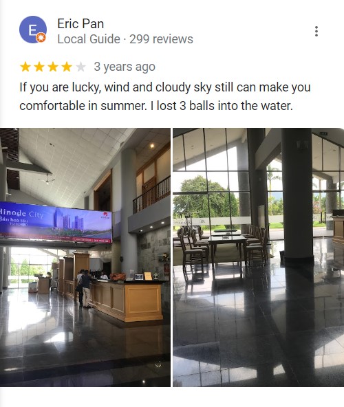 Review thực tế về sân golf