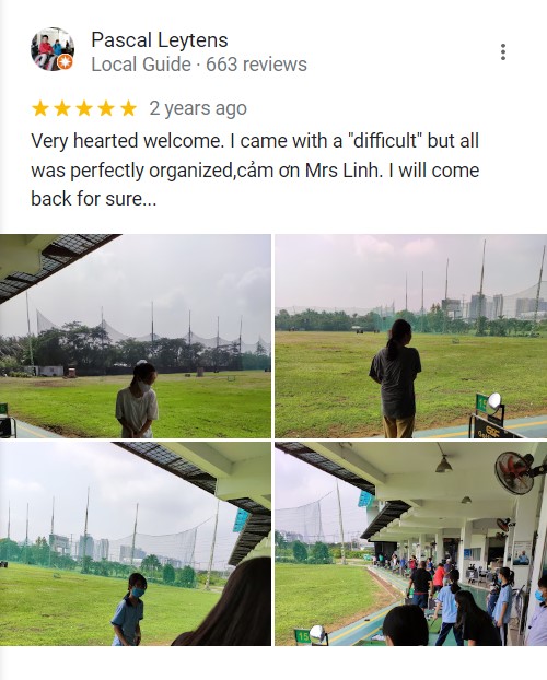 Review sân golf Rạch Chiếc thực tế 