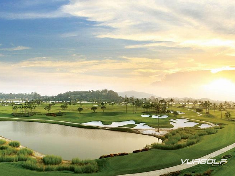 Thiết kế đặc trưng của sân golf Sóc Sơn
