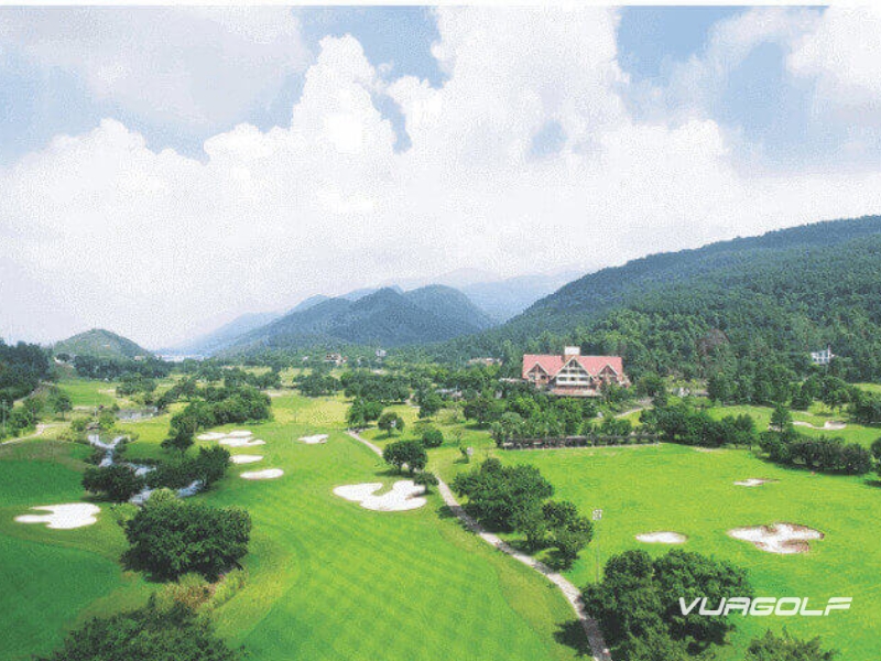 Sân golf Tam Đảo có các khu nghỉ dưỡng chất lượng cao 
