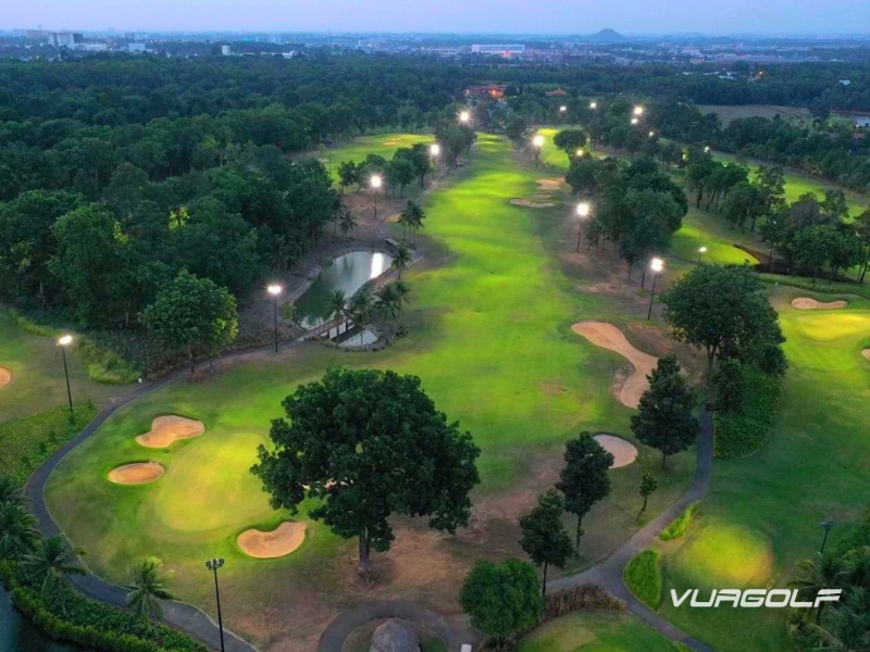 Thiết kế độc đáo của sân golf Thủ Đức
