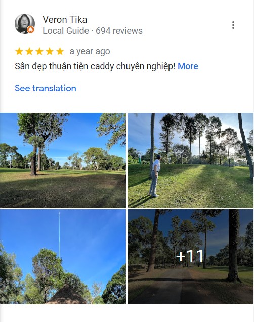 Review thực tế về sân golf Thủ Đức