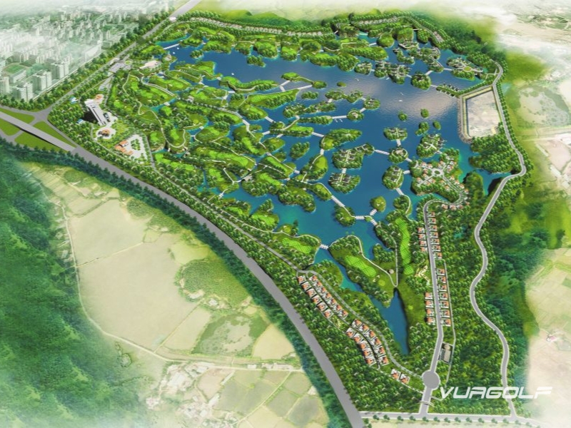 Sân golf Yên Bái – Tổ hợp giải trí hiện đại giữa rừng Tây Bắc