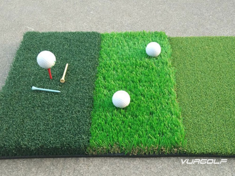 Thảm tập Putting Golf 2x4m 4 Thảm tập golf di động