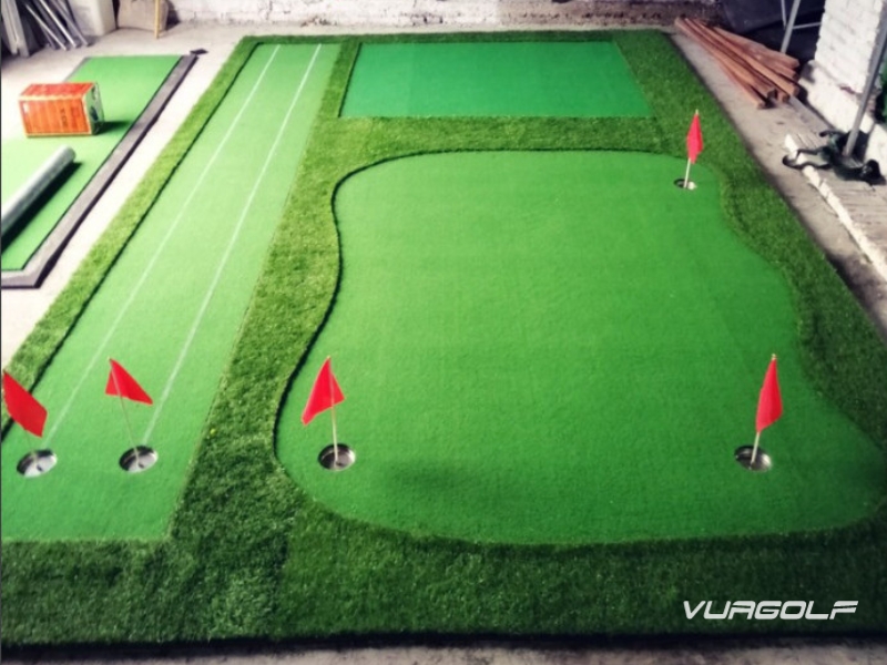 Thảm tập Putting Golf 2x4m 6 Thảm tập golf đa năng