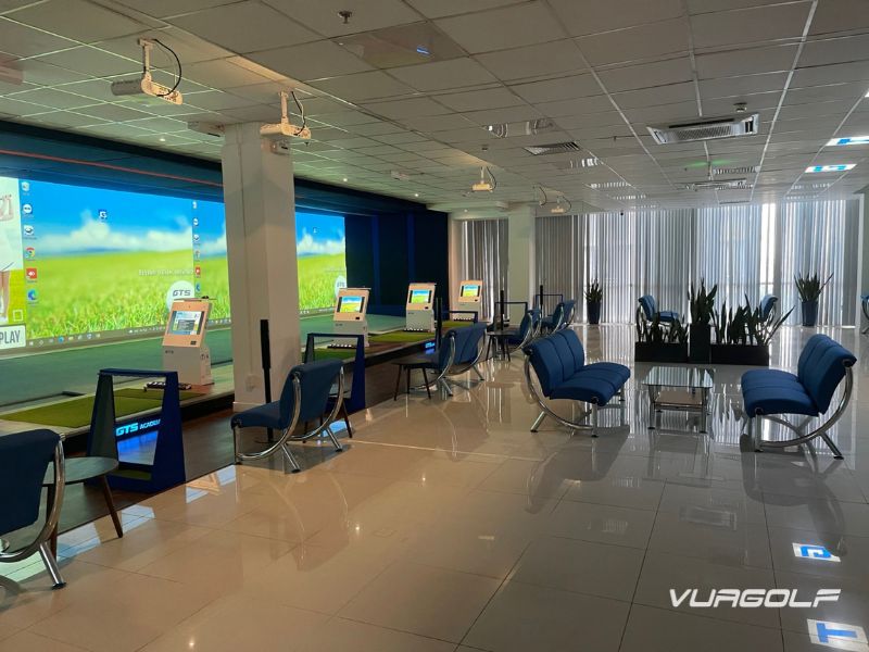 Cơ sở vật chất tại phòng golf 3d GTS