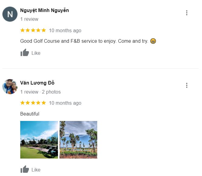 đánh giá Sân golf Phú Mỹ Hưng 2