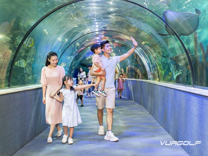 điểm vui chơi sân tập golf Long Biên