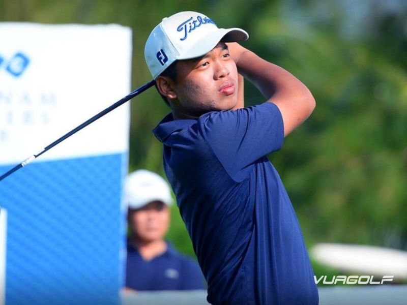 golfer Nguyễn Vũ Quốc Anh 