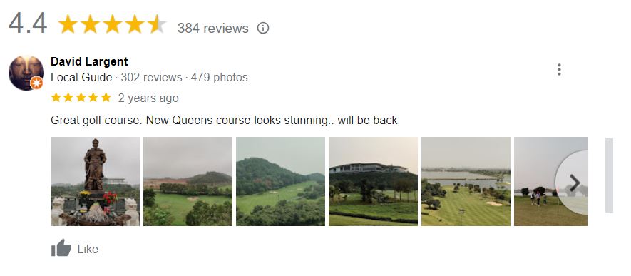 sân golf yên thắng review