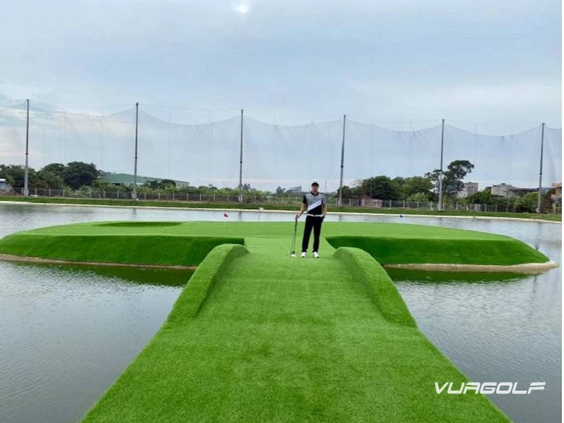 sân tập golf Nam Định Quang Long
