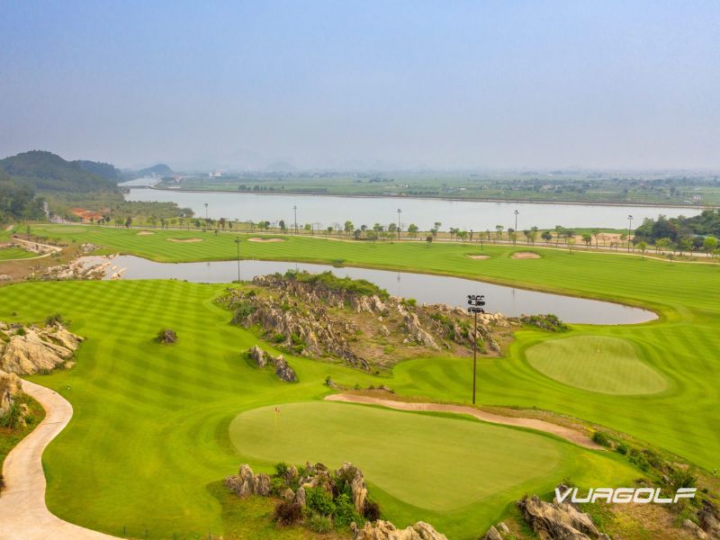 thiết kế sân golf yên thắng