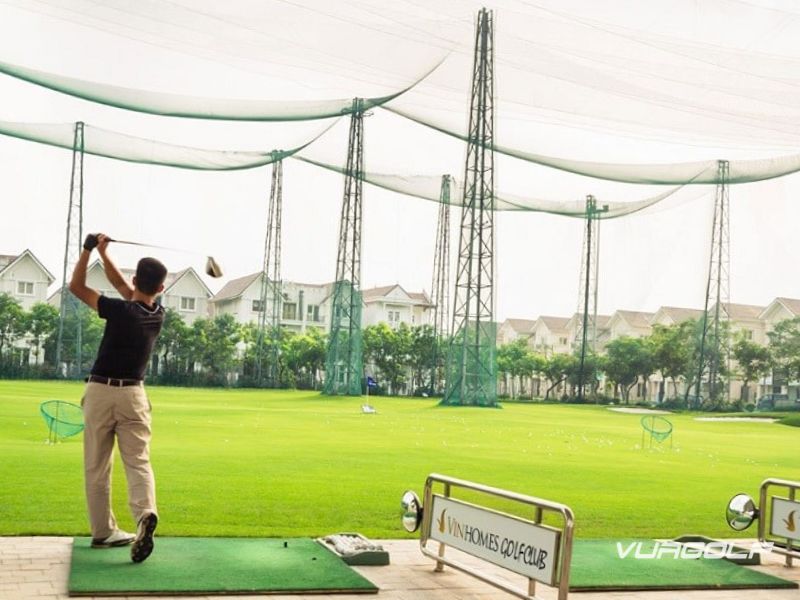 Thiết kế sân tập golf Vinhomes 