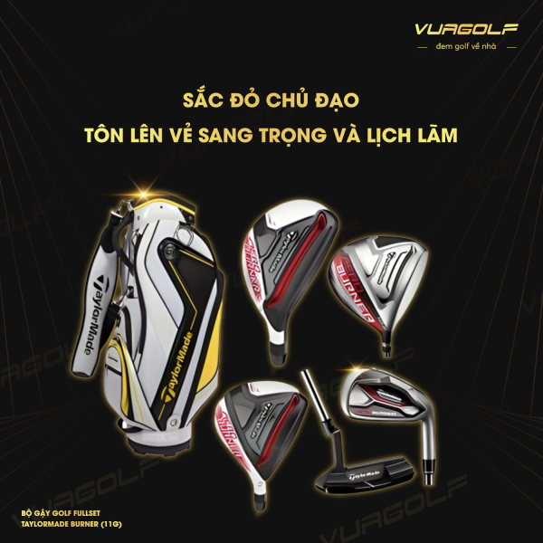 Bo Gay Golf Fullset TaylorMade Burner 11g 2