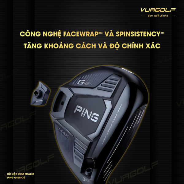 Bo gay Golf Fullset Ping G425 cu 3