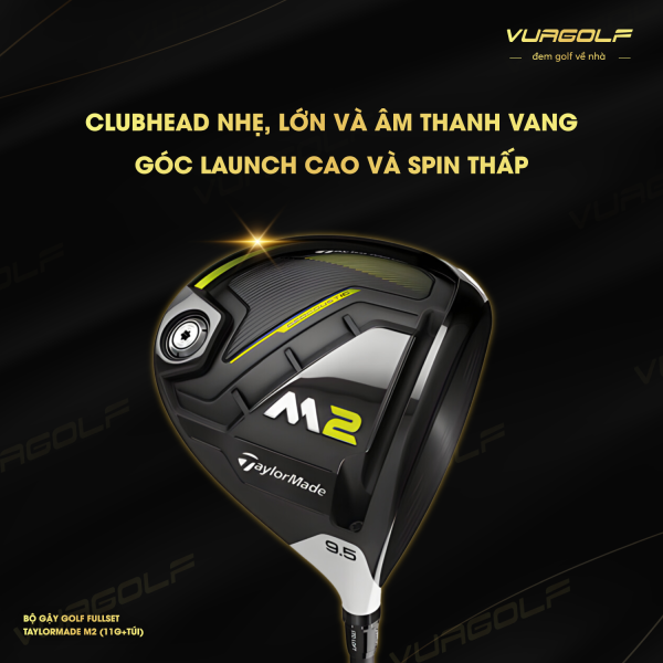 Bo gay Golf Fullset TaylorMade M2 11gtui 2 1