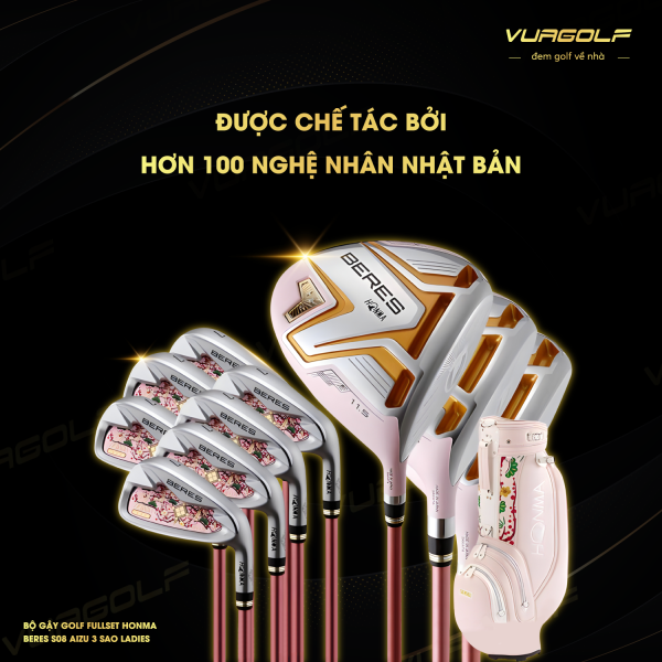 bo gay fullset honma beres s08 alzu 3sao ladies 11g 1