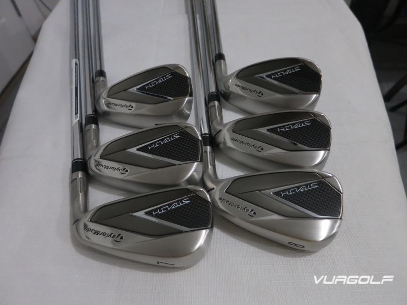 Bộ gậy sắt golf TaylorMade Stealth Steel KBS Max 85MT (7 gậy) 9 bộ gậy sắt golf TaylorMade Stealth Steel KBS Max 85MT