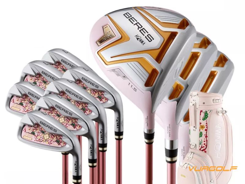 Bộ gậy Golf Fullset Honma Beres S07 4 sao Ladies 7 Honma Beres S07 4 sao Ladies fullset