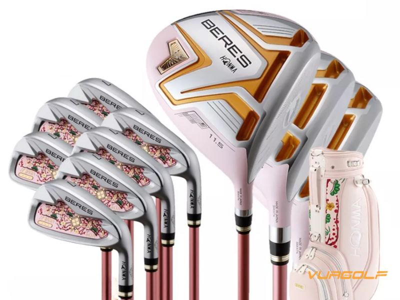 Bộ gậy Golf Fullset Honma Beres B08 Aizu 3 sao Ladies 11 Honma Beres B08 Aizu 3 sao Ladies fullset