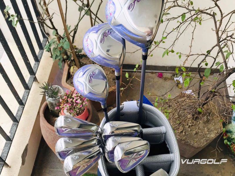 Bộ gậy golf fullset Mizuno EFIL-7 Lady (10 gậy+túi) 9 Mizuno EFIL 7 Lady fullset