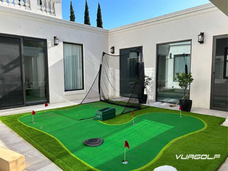 cấu trúc sân golf mini