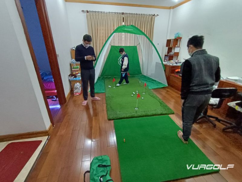 Lồng tập Golf tiện lợi 2m chất lượng cao 10 Ưu điểm của lồng tập golf tiện lợi 2m