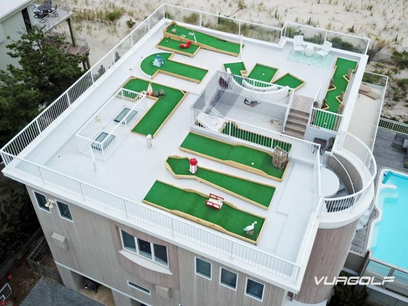 đơn vị thi công sân golf chung cư uy tín